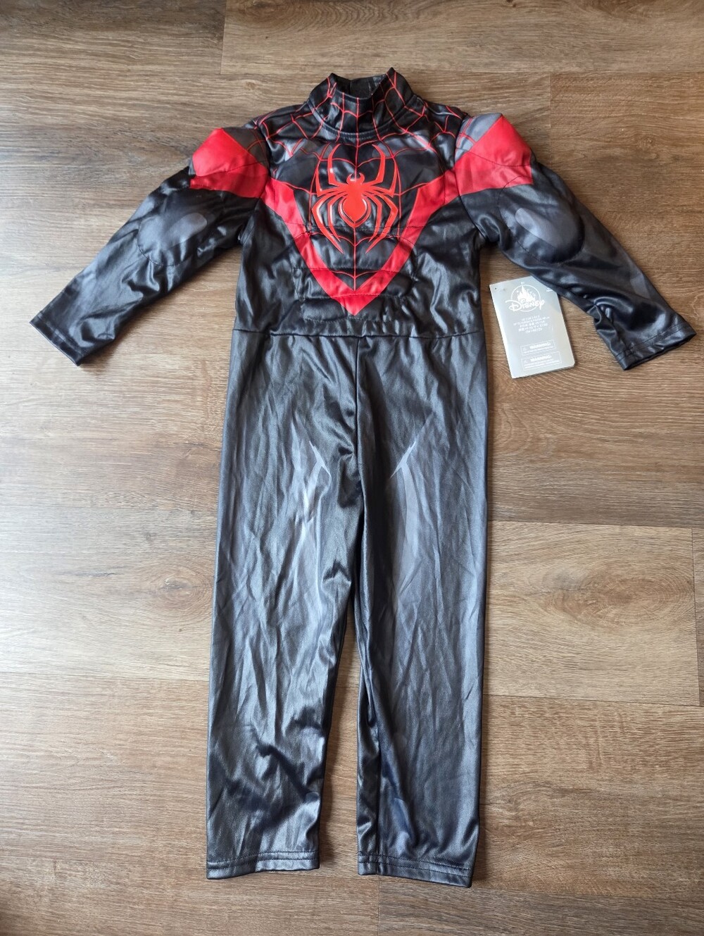 NWT Disney Store Marvel Spider-Man Costume Miles Morales NO MASK child size 3